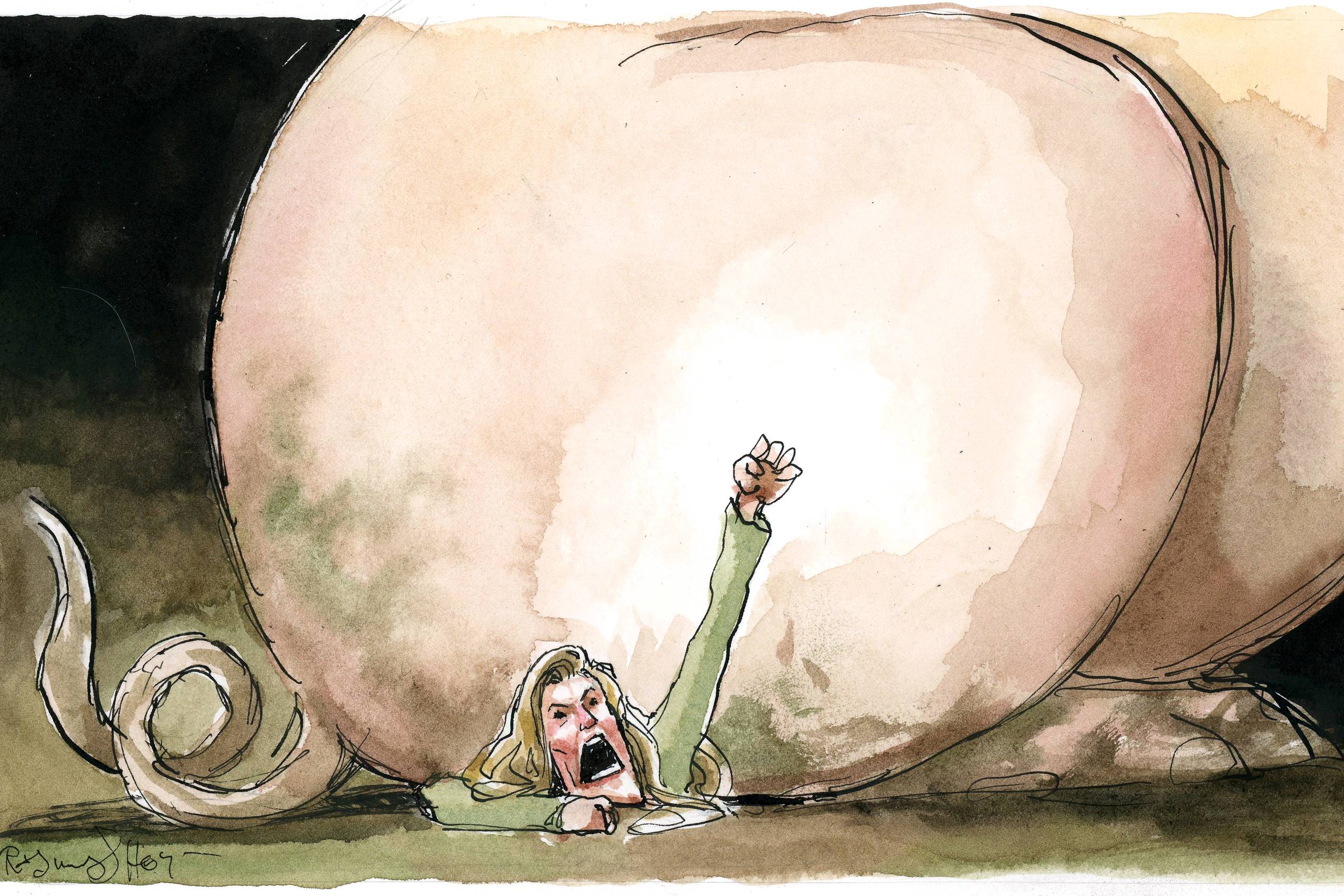 Tegning: Rasmus Sand Høyer