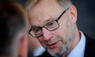 Ordførende direktør Anders Dam vil have lov til at købe tre vindmøller til Jyske Bank. Foto: Jens Dresling