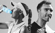 Caroline Wozniacki og Christian Eriksen er de store trækplastre for State Drinks, som de to stjerner også er medejer af. Foto: PR/State Drinks