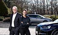 Anders Bruun og Maria Bruun-Lander er henholdsvis tredje og fjerde generation i bildynastiet, som nu hedder K.W. Bruun. Foto: PR/Citroën