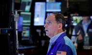 Trods gode kvartalsrapporter fra storbankerne med Citigroup, JP Morgan og Bank of America i spidsen er stemningen på de amerikanske børser nervøs. Her ses New York Stock Exchange. Foto: Brendan McDermid/Reuters