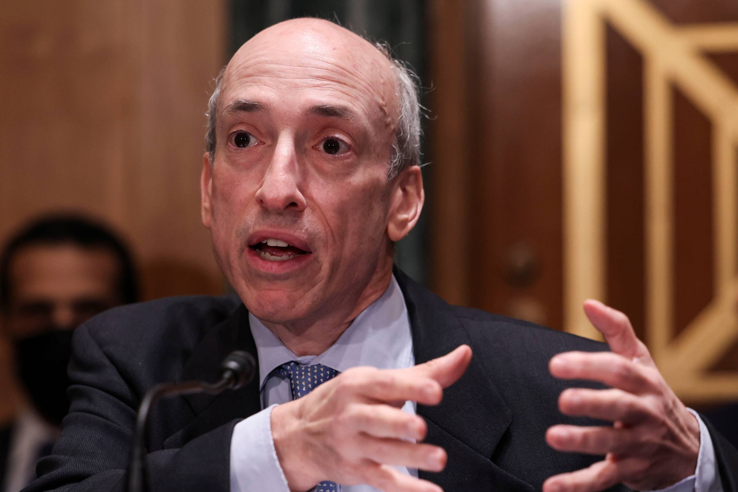 SEC Chair Gary Gensler has issued some strong critiques of the crypto industry since taking the reins at the markets regulator six months ago, calling the sector a haven for scammers while offering limited value for consumers. Foto: Evelyn Hockstein/Reuters/Ritzau Scanpix