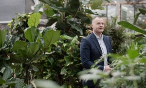 Peter Vang Christensen, ejer af- og chef for Plantorama, mener, at flere og større centre har bidraget til det gode årsregnskab. Foto: Liv Møller Kastrup.
