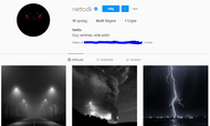 Sådan ser Nettos Instagram-profil ud søndag formiddag. Foto: Screendump