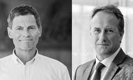 Kim Fausing, CEO for Danfoss og Lars Sandahl Sørensen, adm. direktør i DI og begge medlemmer af regeringens digitaliseringspartnerskab
