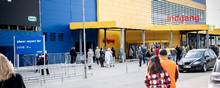 Ikea har varehuse rundt om i verden - men sætter nu Rusland på pause. Foto: Anton Unger.