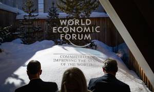Igen i 2022 må World Economic Forum afstå fra at gennemføre sit årsmøde i Davos. Foto: Fabrice Coffrini/AFP