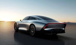 Daimler har i denne uge præsenteret Mercedes Vision EQXX. Foto: Daimler AG/ PR
