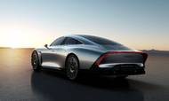 Daimler har i denne uge præsenteret Mercedes Vision EQXX. Foto: Daimler AG/ PR