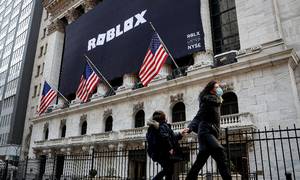 Roblox var blot en af de tusindvis af virksomheder, som blev børsnoteret globalt i 2021. Foto: REUTERS/Brendan McDermid