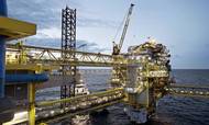Halfdan B-feltet blev tidligere drevet af Maersk Oil, men blev overtaget af TotalEnergies, da Mærsk solgte sine olie- og gasaktiviteter fra 2018. Arkivfoto: Total