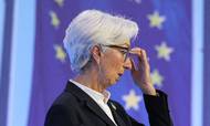 Christine Lagarde, præsident for Den Europæiske Centralbank (ECB), har fået noget at spekulere på i forsøget på at tøjle inflationen i Europa. Foto: Daniel Roland/AFP