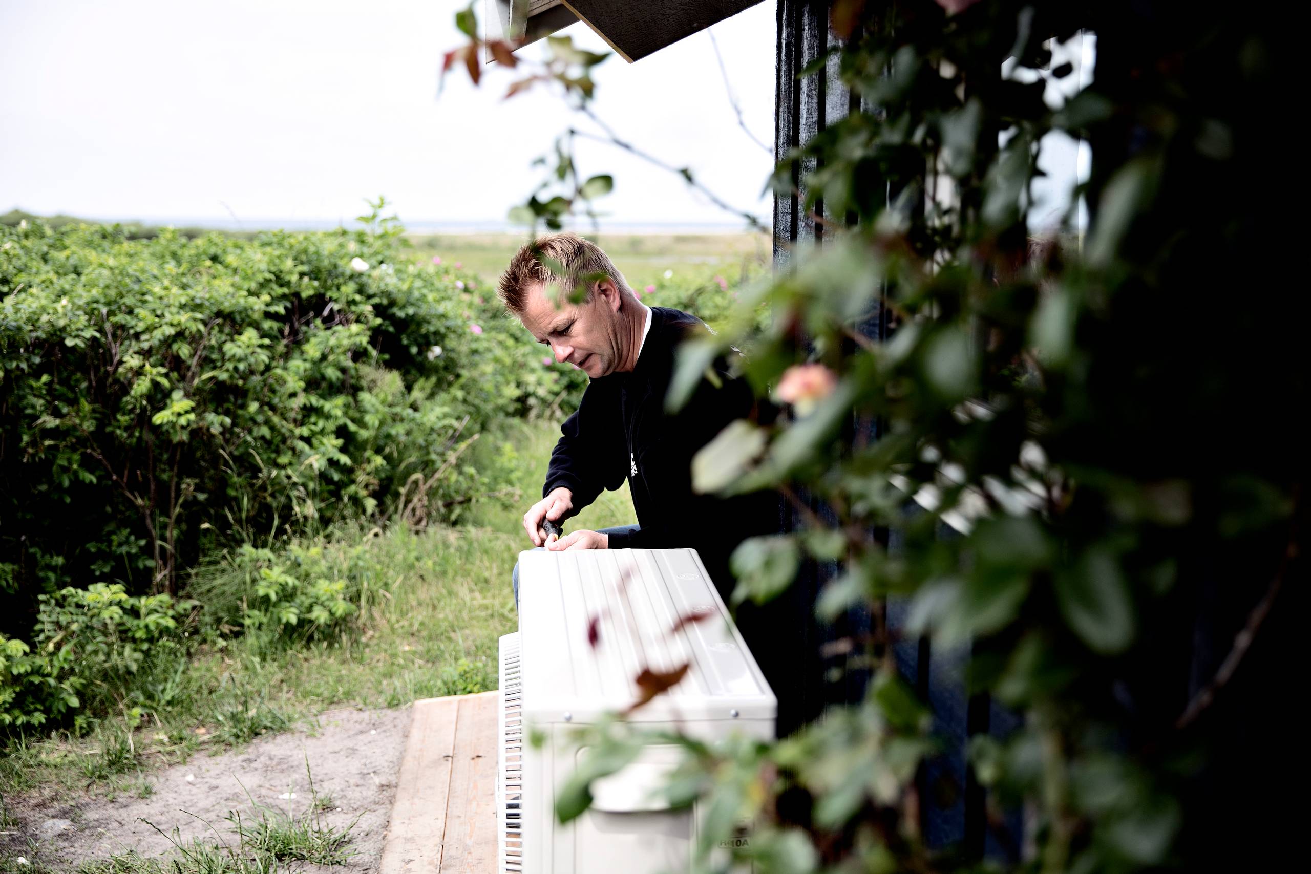 400.000 danskere får opvarmet hjemmet af gas. 80.000 varmer via oliefyr. Den grønne omstilling betyder, at energikoncernen Andel vil ind på varmepumpemarkedet. Det behov er kun blevet styrket af krigen i Ukraine, fortæller direktøren. Foto: Joachim Adrian/Arkivfoto
