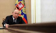 Siden Ruslands invasion af Ukraine den 24. februar, har der været rygter om sygdom hos den russiske præsident Vladimir Putin. Foto: Sputnik/Reuters/Ritzau Scanpix
