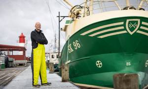 Fiskeskipper Svend Søe Bonde er kongelig hofleverandør af østers, og i  kundekartoteket er der flere Michelin-restauranter.
Foto: Joachim Ladefoged