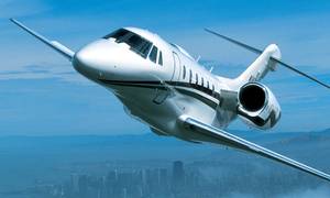 Hurtige og effektive privatfly har haft travlt i flere år. Her et Cessna Citation X-fly.
