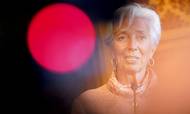 Christine Lagarde, chef for Den Europæiske Centralbank, tog torsdag skylden for en række vilde fejlskud på inflationen. 
Photo by: Marcus Brandt/picture-alliance/dpa/AP Images