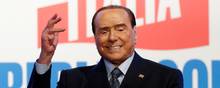 Meningsmålingerne spår en solid valgsejr til højrefløjen i Italien, hvilket kan bringe fhv. premierminister Silvio Berlusconi tilbage i magtens centrum. Foto: Reuters/Remo Casilli