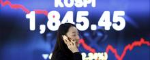Aktiekurserne over hele verden er faldet kraftigt i år – her i Sydkorea. Aktiestrateger advarer om, at det kan være nogle nye virksomheder, der dominerer, når den igangværende krise er overstået. Foto: Kim Hong-Ji/Reuters
