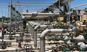Occidental Petroleums pilotprojekt for indfangning af CO₂ fra atmosfærisk luft i New Mexico fører nu til paner om at etablere 7 anlæg inden 2035. Foto: Reuters/Ernest Scheyder