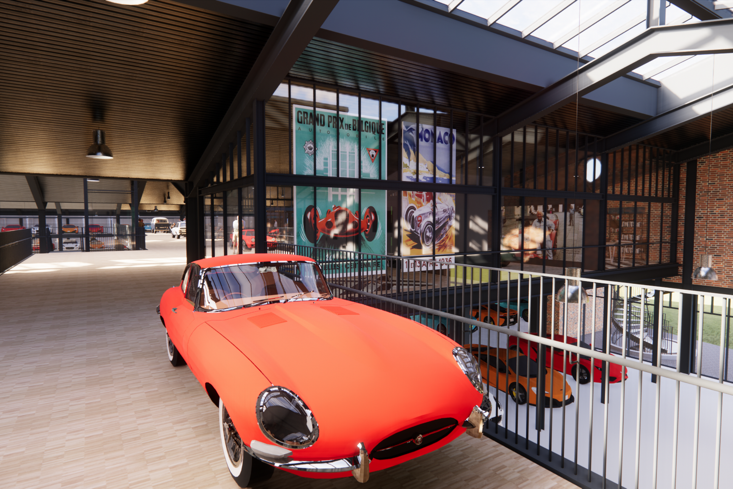 Illustration: Classic Car House 