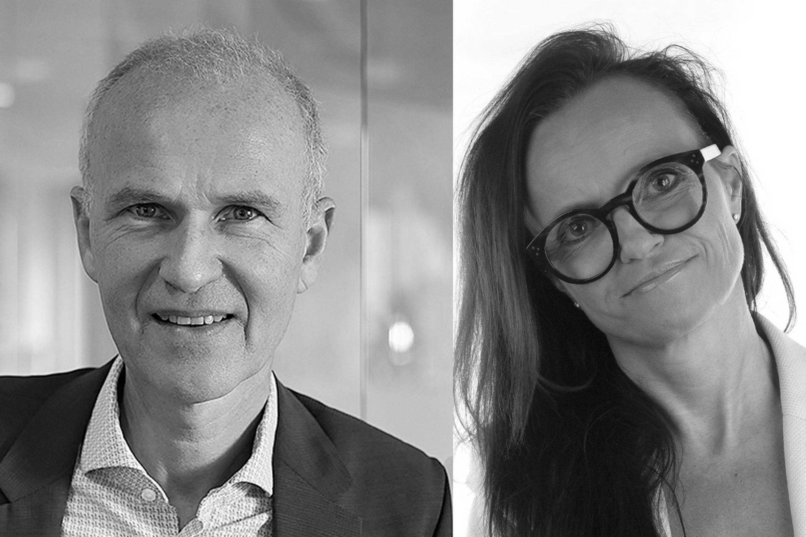 Jens Heiede og Henriette Brandstrup, hhv. adm. direktør i Dansk Standard  og ejer i CyberWorks