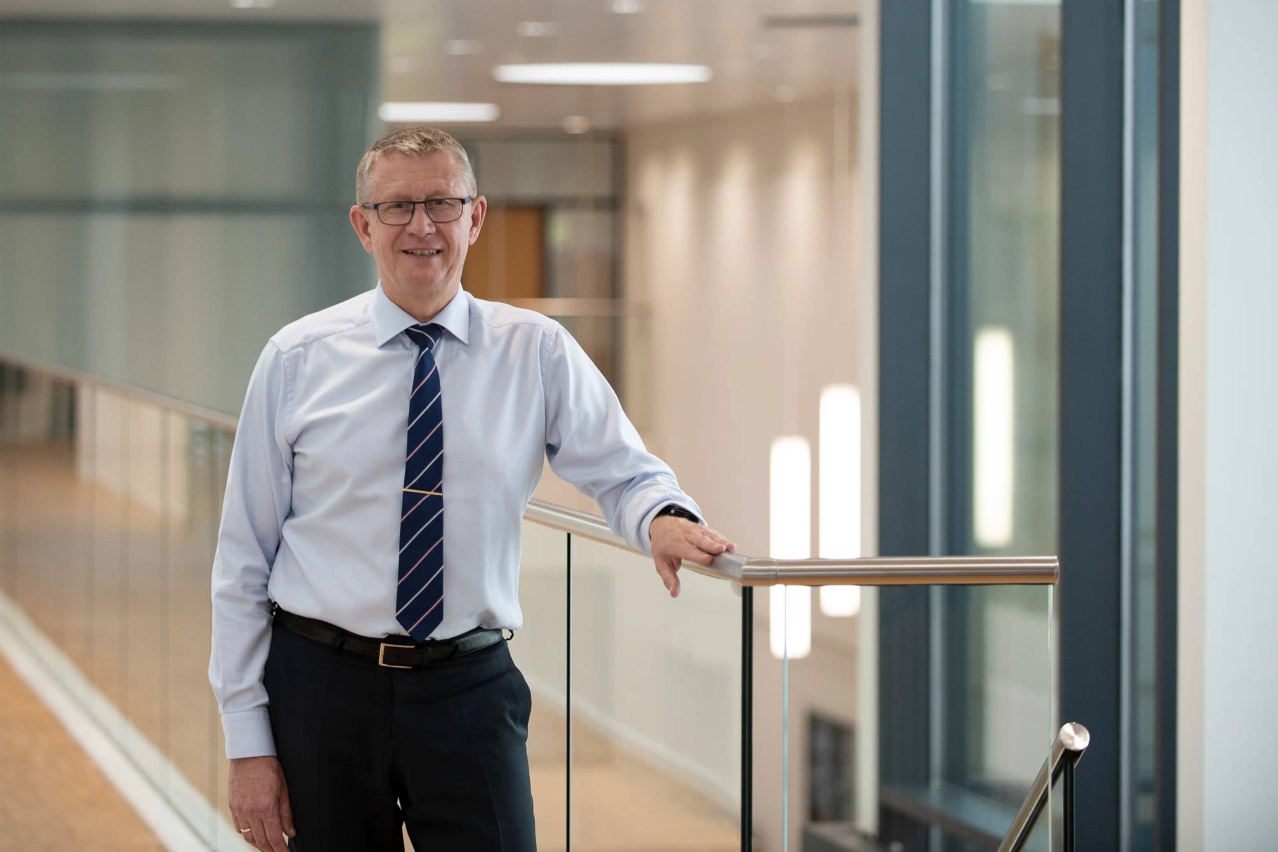 Adm. direktør Jan Pedersen fra Danske Andelskassers Bank (DAB). Foto: DAB.