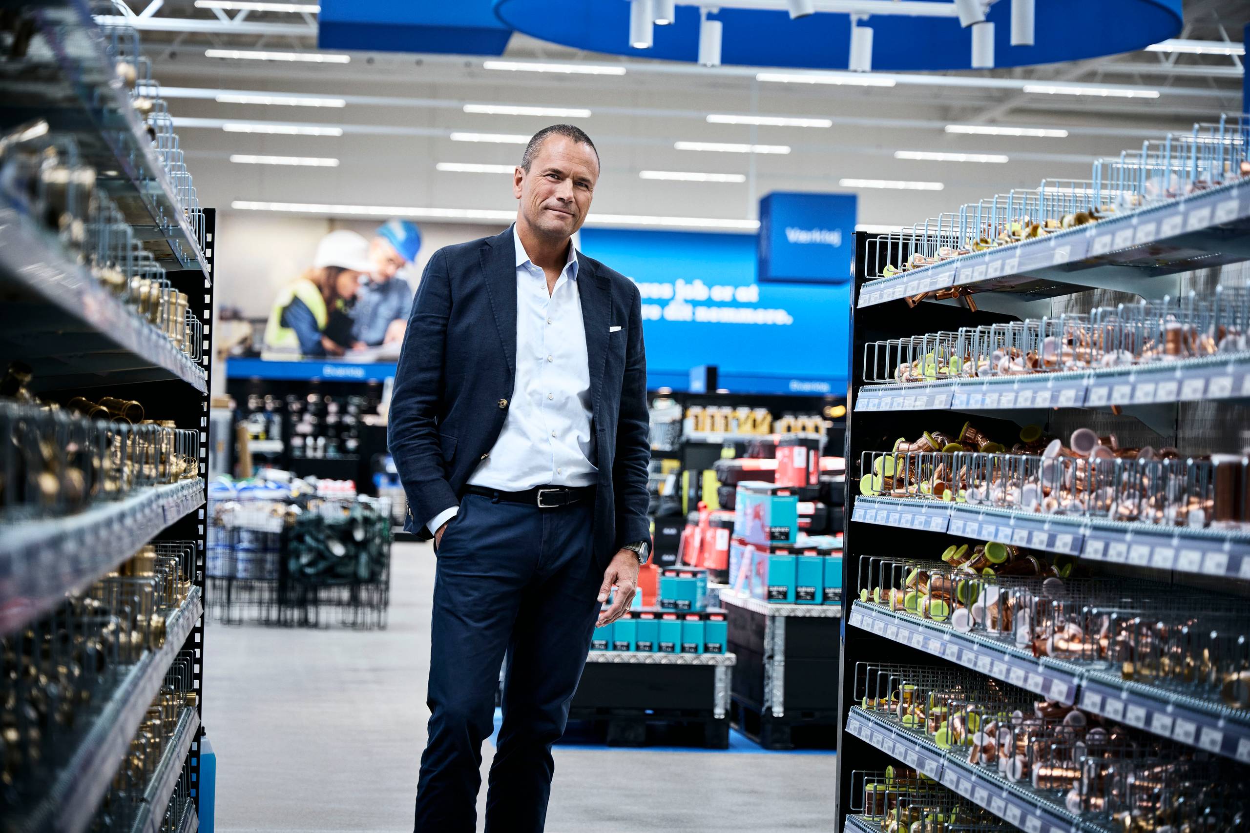 Claudio Christensen er adm. direktør for Ahlsell Danmark. Foto: PR.