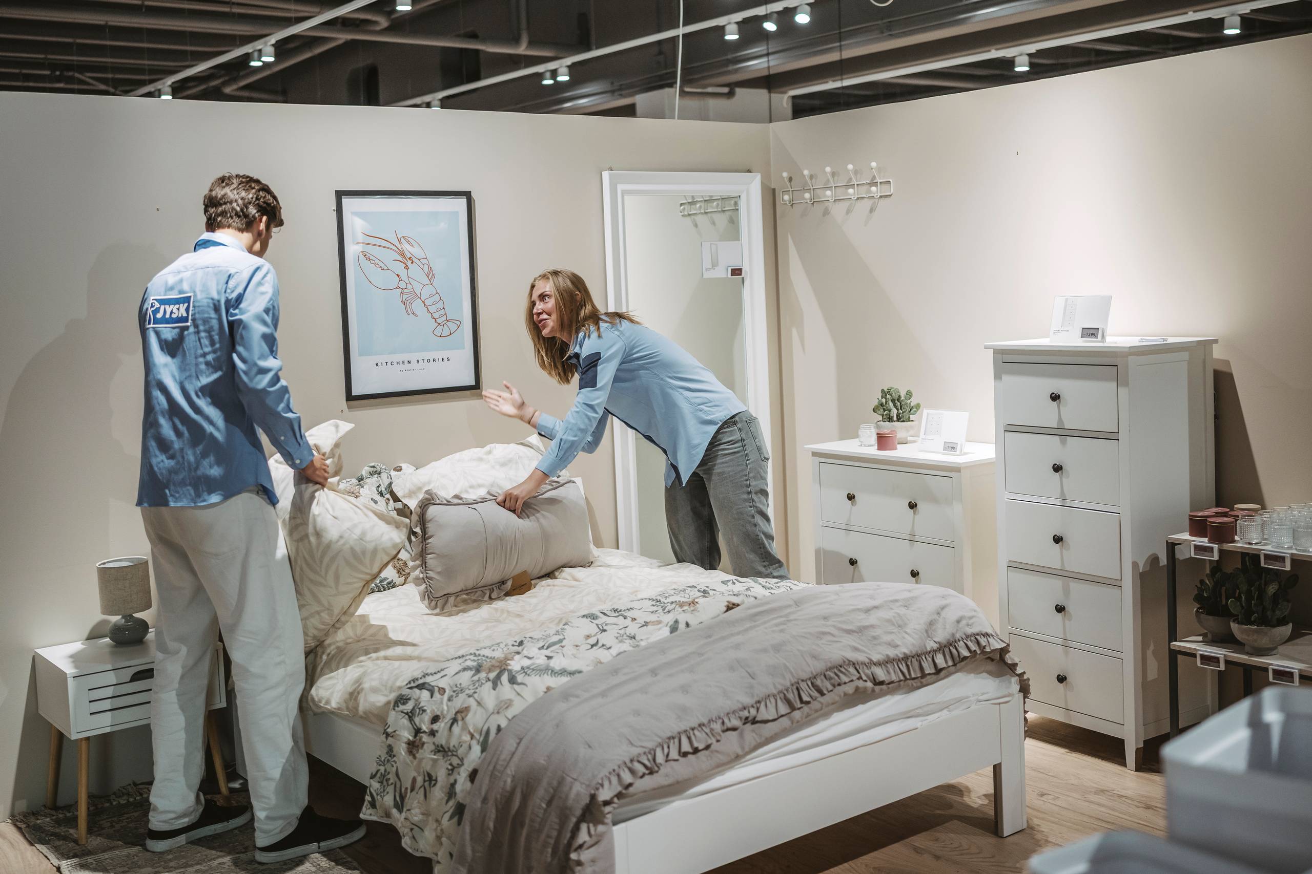 Jysk har akltuelt over 3.500 butikker og 36.000 medarbejdere i 50 lande. Foto: Thomas Lekfeldt. 