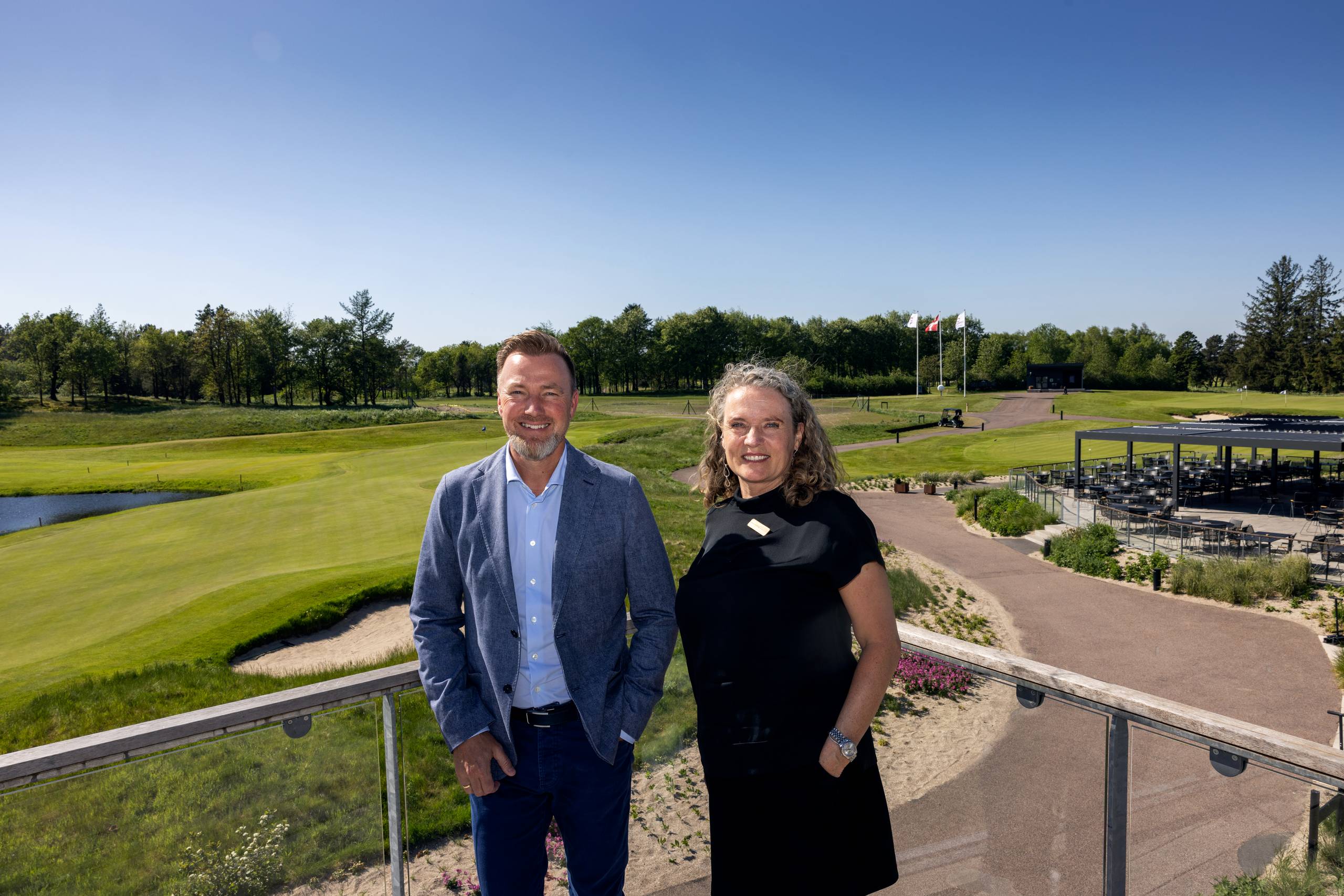 Bestyrelsesformand Jacob Brunsborg, der sammen med familien ejer Lars Larsen Group, er flittig gæst på koncernens resport HimmerLand, hvor Mette Ravn indtil nu har været chef. Hun bliver nu del af koncernens hovedsæde i Silkeborg. Foto: Joachim Ladefoged.  