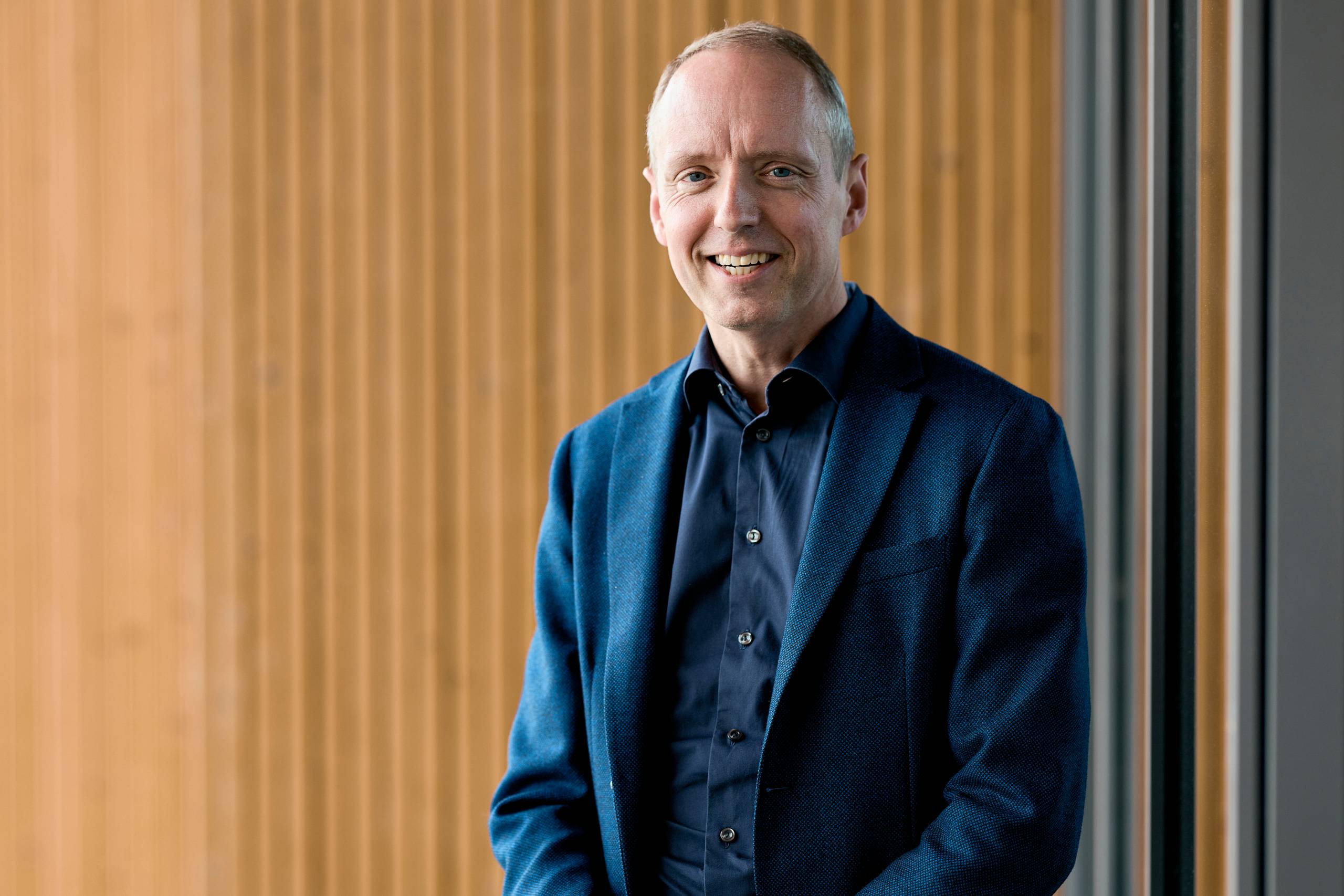 Anders Hagh kom i 2015 til Salling Group som CFO/finansdirektør og blev adm. direktør/CEO i 2023. Foto: MJikkel Berg Pedersen.