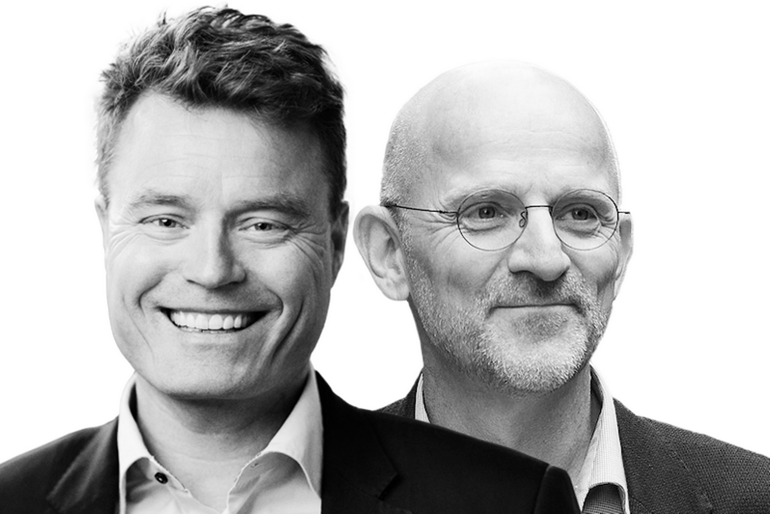 Rasmus Hother le Fevre, CEO, Ferrosan Medical Devices A/S, og Mads Koch Hansen, direktør i Medicoindustrien