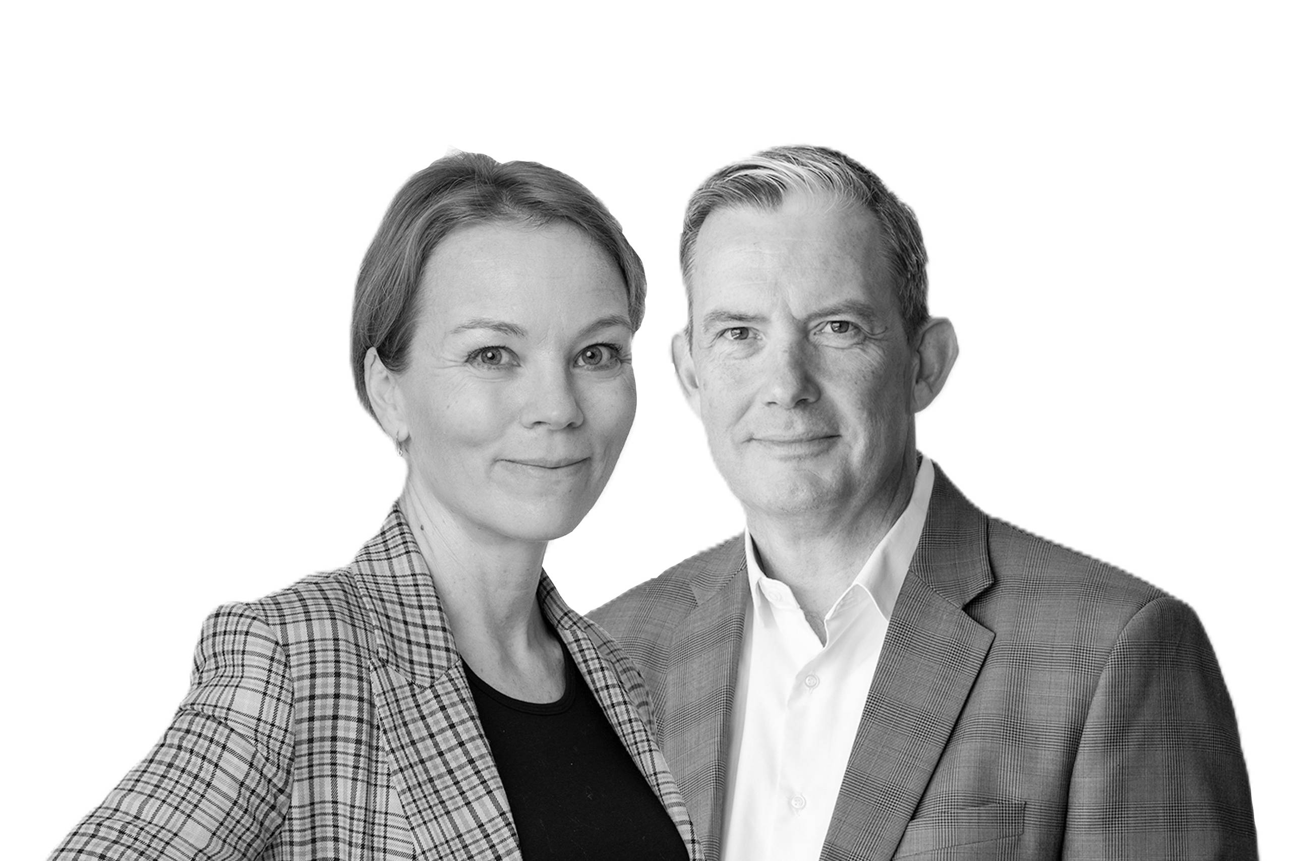 Katrine Krogh Basbøll og Thomas Okke Frahm, begge Senior Risk & Security Advisors hos Globeteam