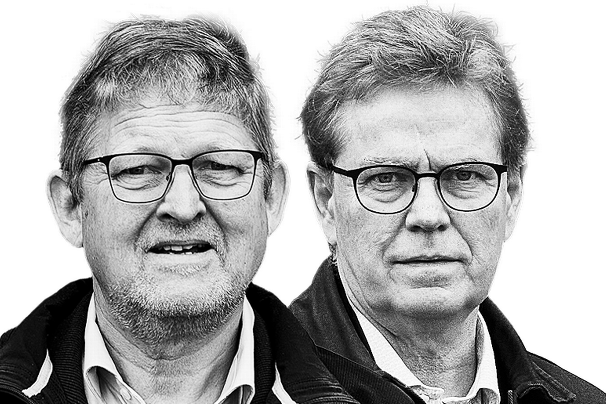 Jan Toft Nørgaard, bestyrelsesformand, og Peder Tuborgh, adm. direktør, Arla Foods. Foto: Arla 