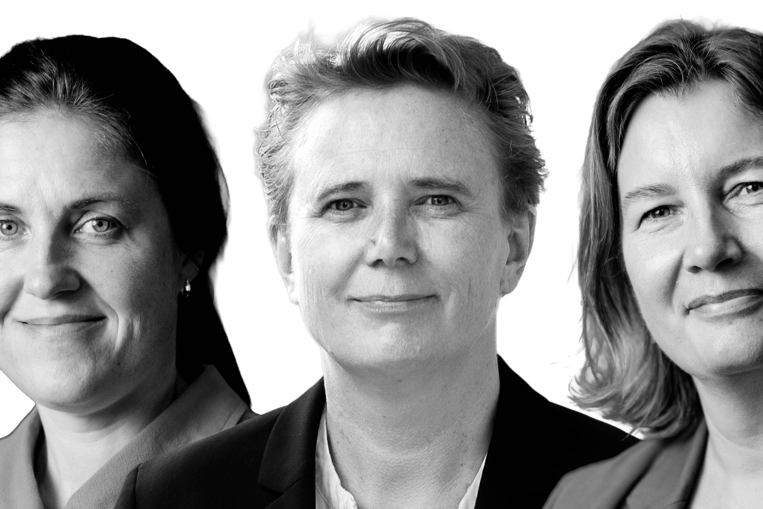 Anne Waagstein, formand for Djøf Privat, Ellen Marie Friis Johansen, CSR-chef i Dansk Erhverv og Lene Bjørn Serpa, selvstændig rådgiver og forperson for Djøfs uafhængige ESG-panel