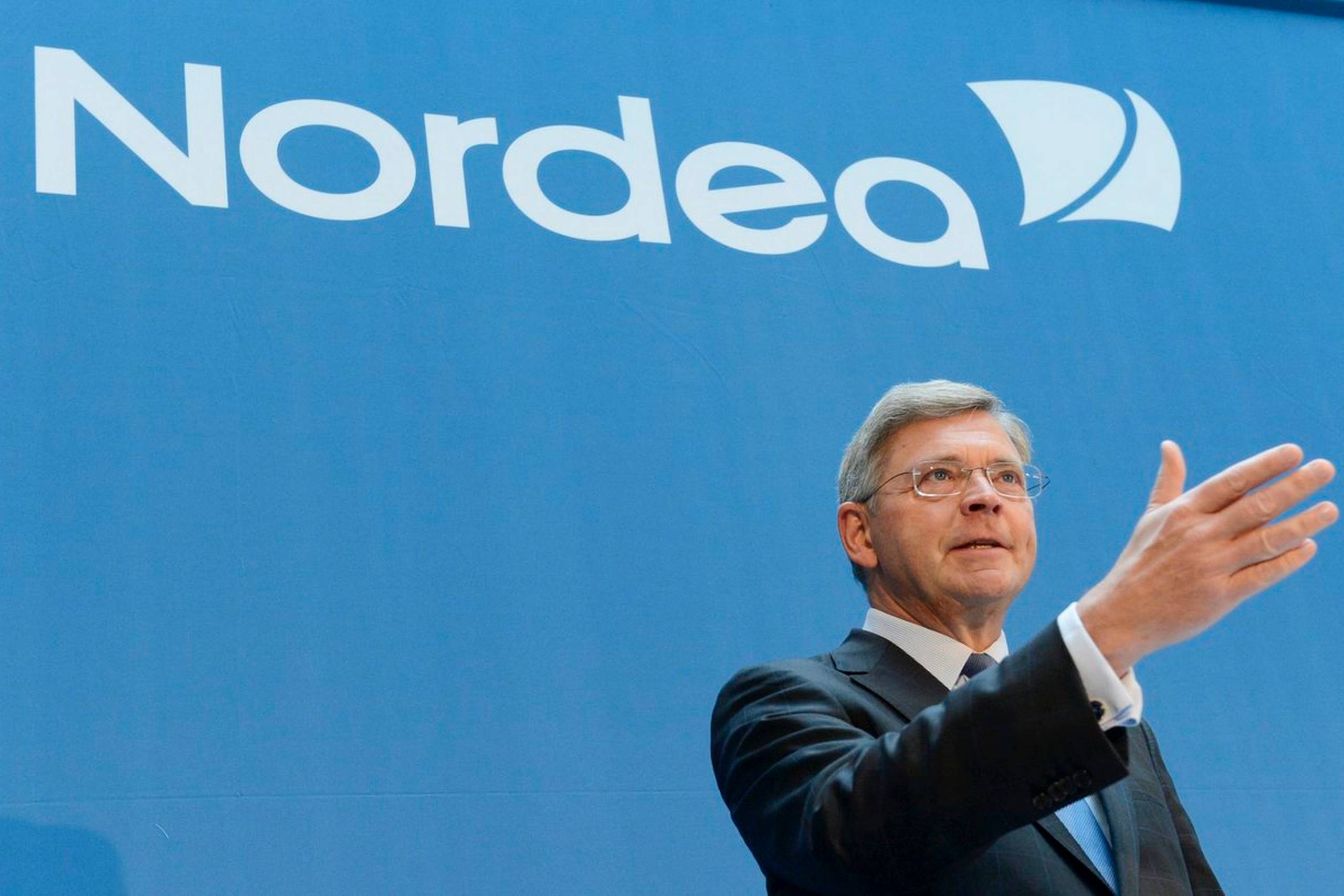 Topchef i Nordea Christian Clausen.