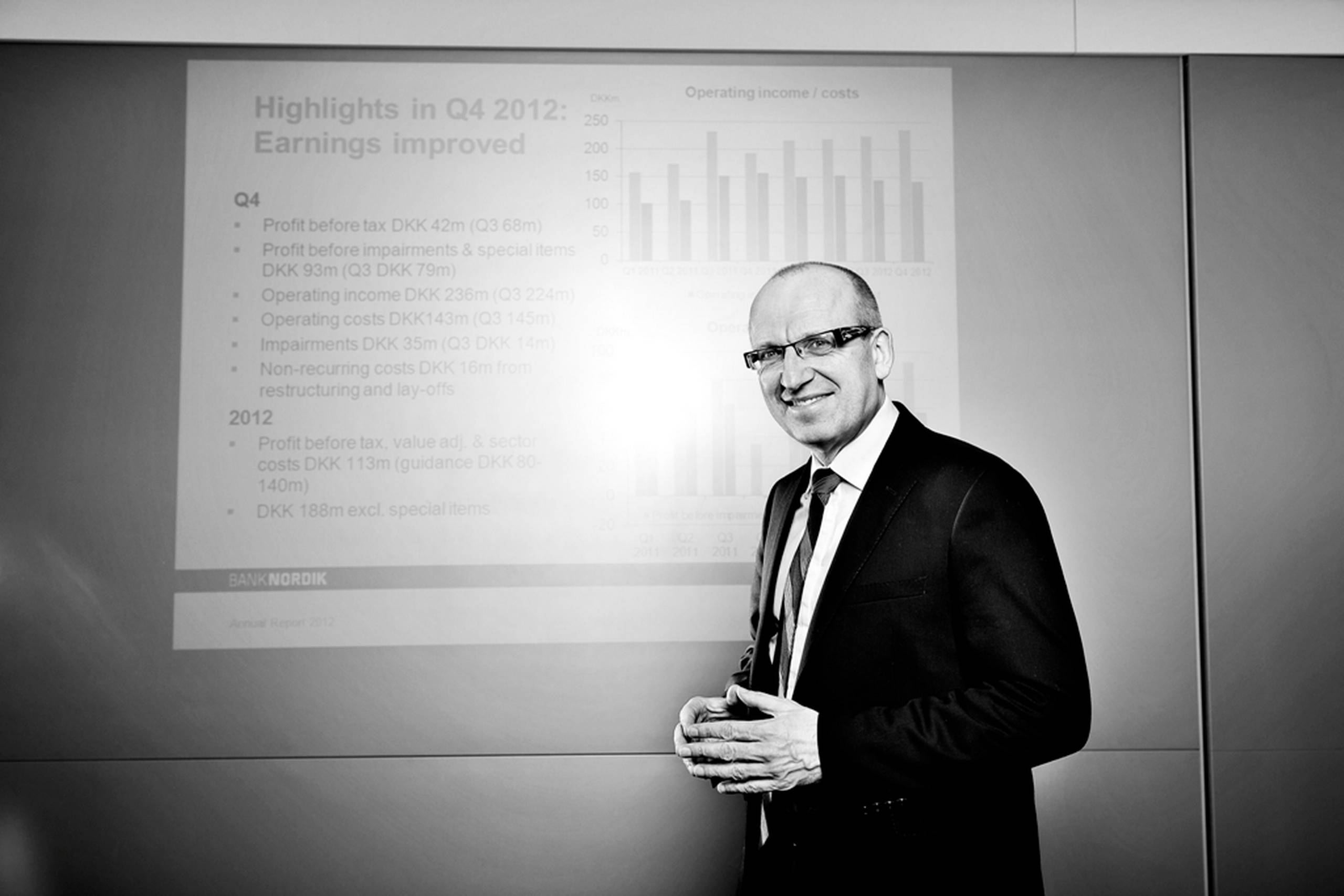 Janus Petersen, direktør i Banknordik.
