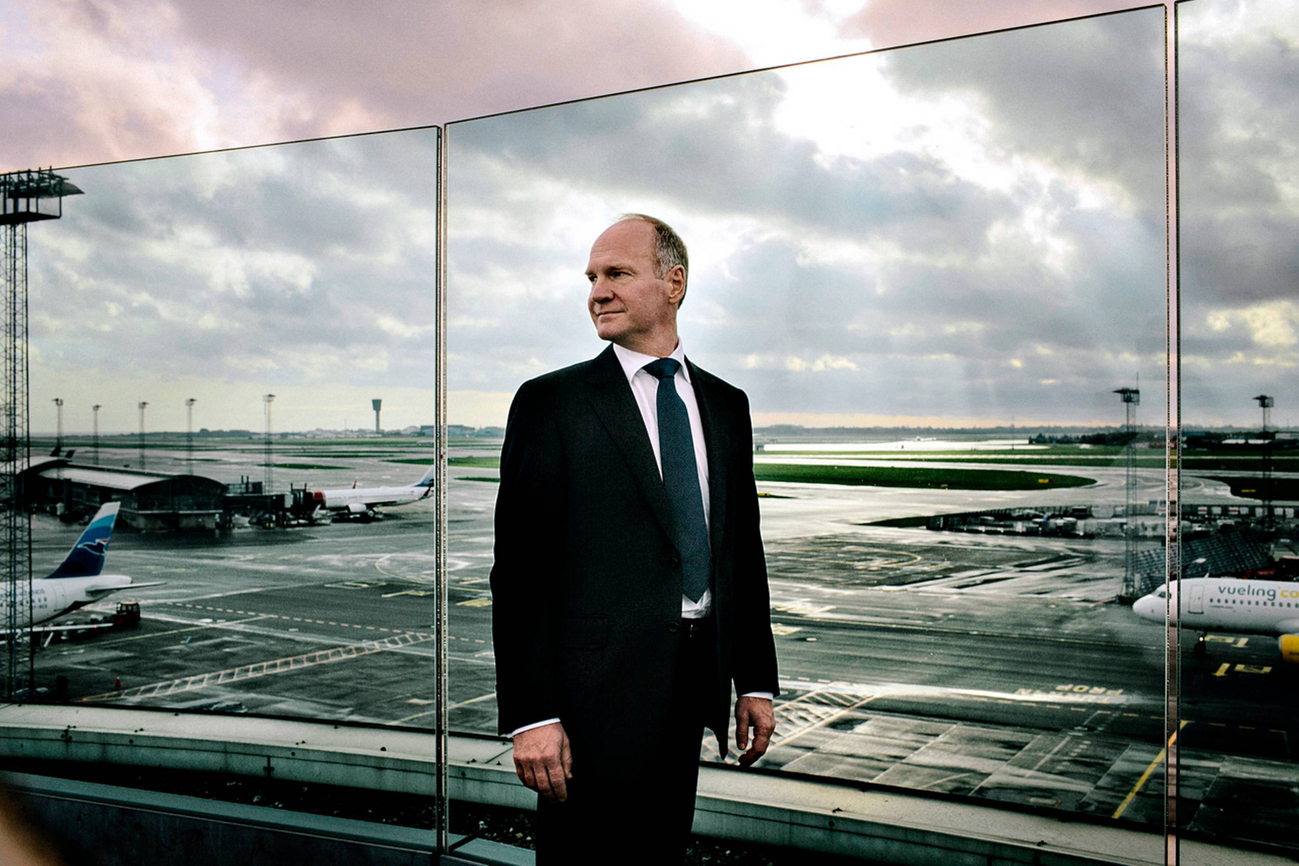 Administrerende direktør i Københavns Lufthavne A/S, Thomas Woldbye.