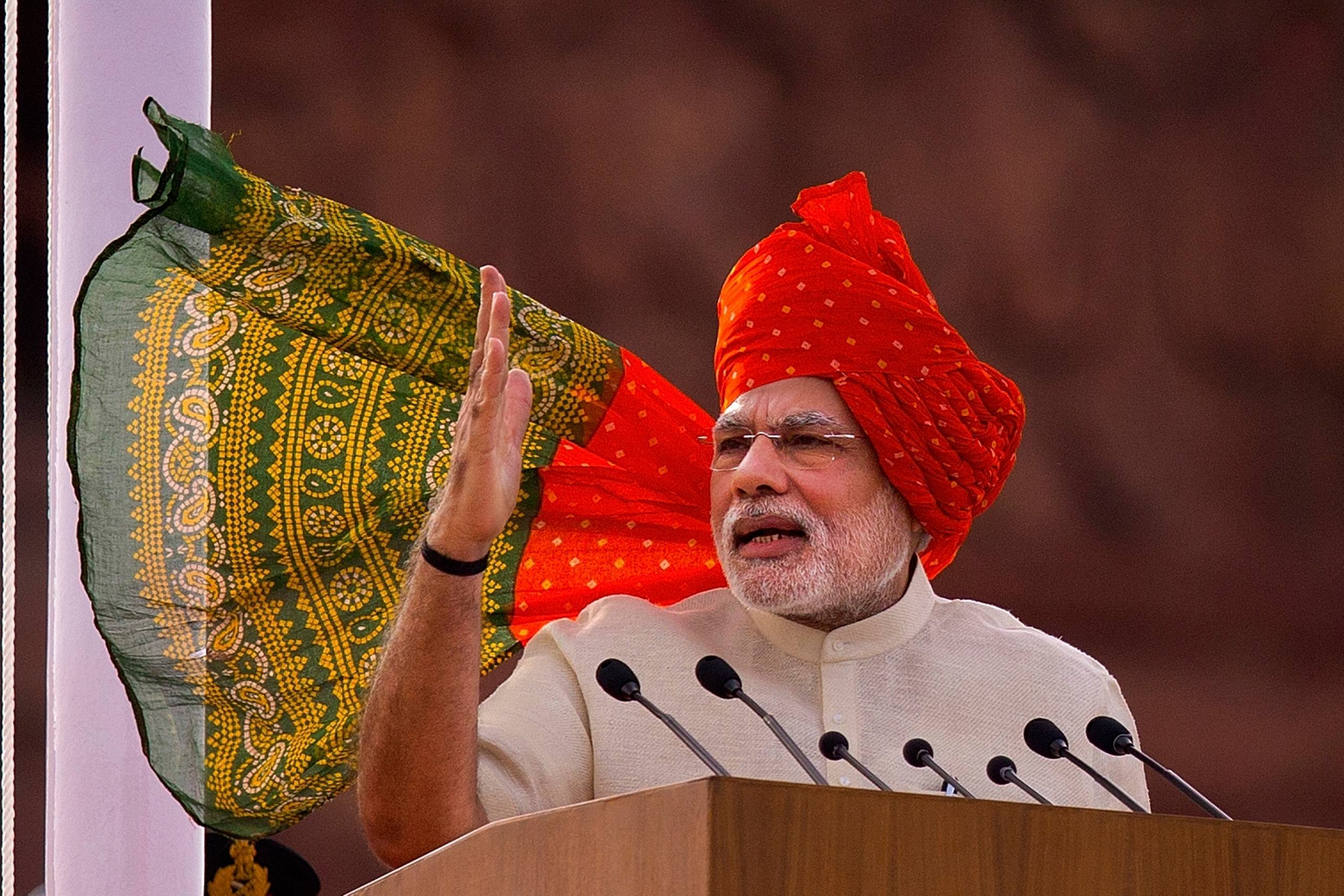 Den indiske premierminister Narendra Modi.