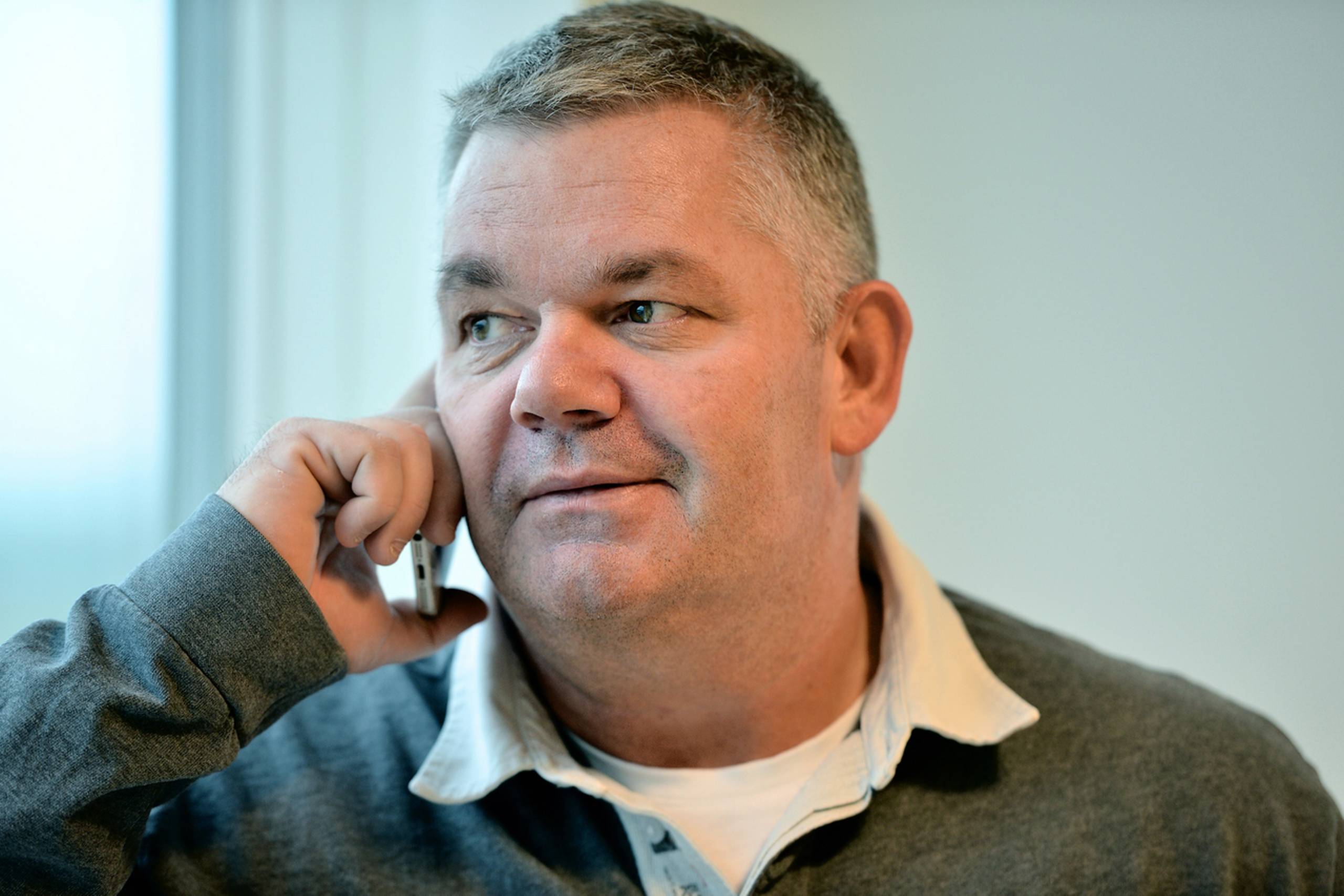 Frank Rasmussen, direktør for teleselskabet Justfone