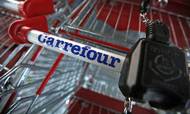 Med 12.800 egne butikker i ni lande og ca. 2.000 partnerbutikker i 38 lande  er Carrefour en af verdens største dagligvarekoncerner. Arkivfoto. Foto: Remy de la Mauviniere/AP