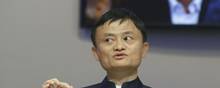 Jack Ma i gang med at svare på spørgsmål ved dette års økonomiske forum i Davos, hvor han er det helt store trækplaster.. Foto: Michel Euler