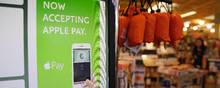 Apple Pay er i fremmarch på det danske betalingsmarked. Det har hidtil ramt dankortet, der har været afskåret fra Apple Pay. Men det ændrer Danske Bank nu på. Foto: Eric Risberg/AP
