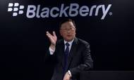 Blackberrys adm. direktør, John Chen, kom ud af kvartalet med et underskud på 28 mio. dollars. Foto: AP/ Manu Fernandez