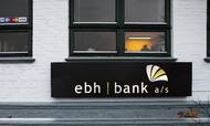 Sådan så det ud, dengang EBH Bank staidg var aktiv. Banken er for længst lukket og nu er den  tidligere ledelse altså også frifundet for kursmanipulation, mandatsvig og bedrageri.