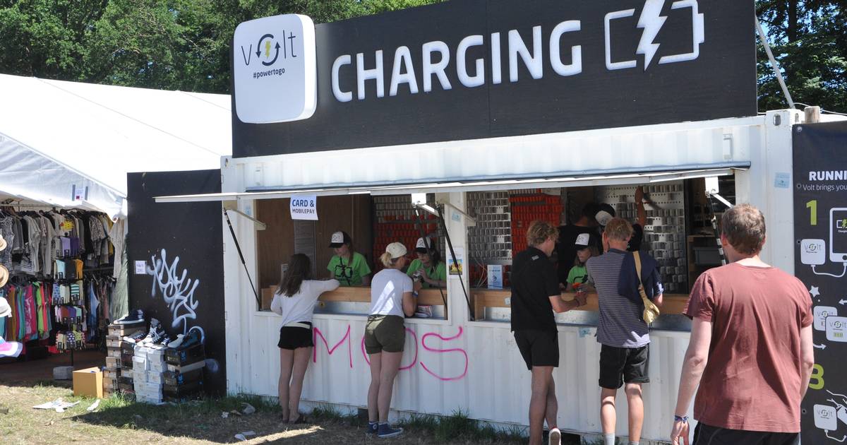 Flere end  på Roskilde Festival brugte Volt