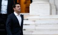 Den græske premierminister Alexis Tsipras har fået eurogruppens ja til nye forhandlinger om støtte. Foto: Petros Karadjias/AP