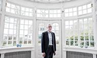 Jens Bjerg Sørensen, administrerende direktør i konglomeratet Schouw & Co., som holder til i en majestætisk og maurisk inspireret ejendom ved Aarhus Bugt. Foto: Casper Dalhoff