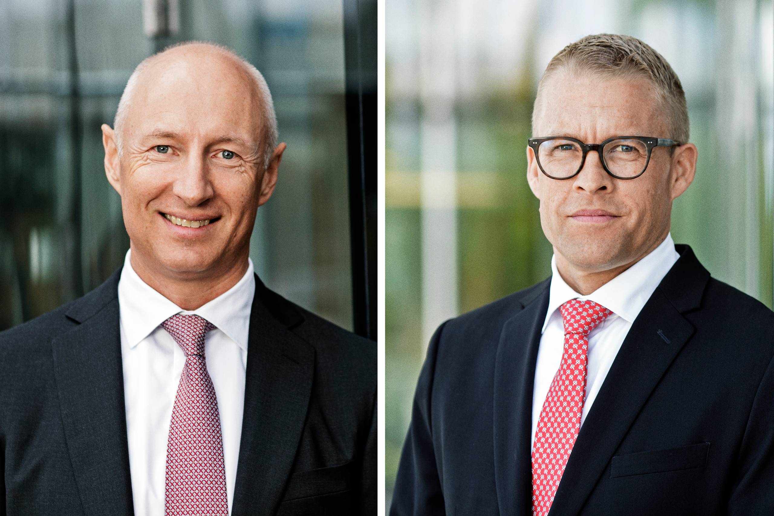 Alle med indsigt i de øverste ledelseslag i Novo Nordisk er enige om, at Jakob Riis (th.), koncerndirektør, China, Pacific & Marketing, i Novo Nordisk og Lars Fruergaard Jørgensen, koncerndirektør, Corporate Development, i Novo Nordisk, på nuværende tidspunkt er de to kronprinser.