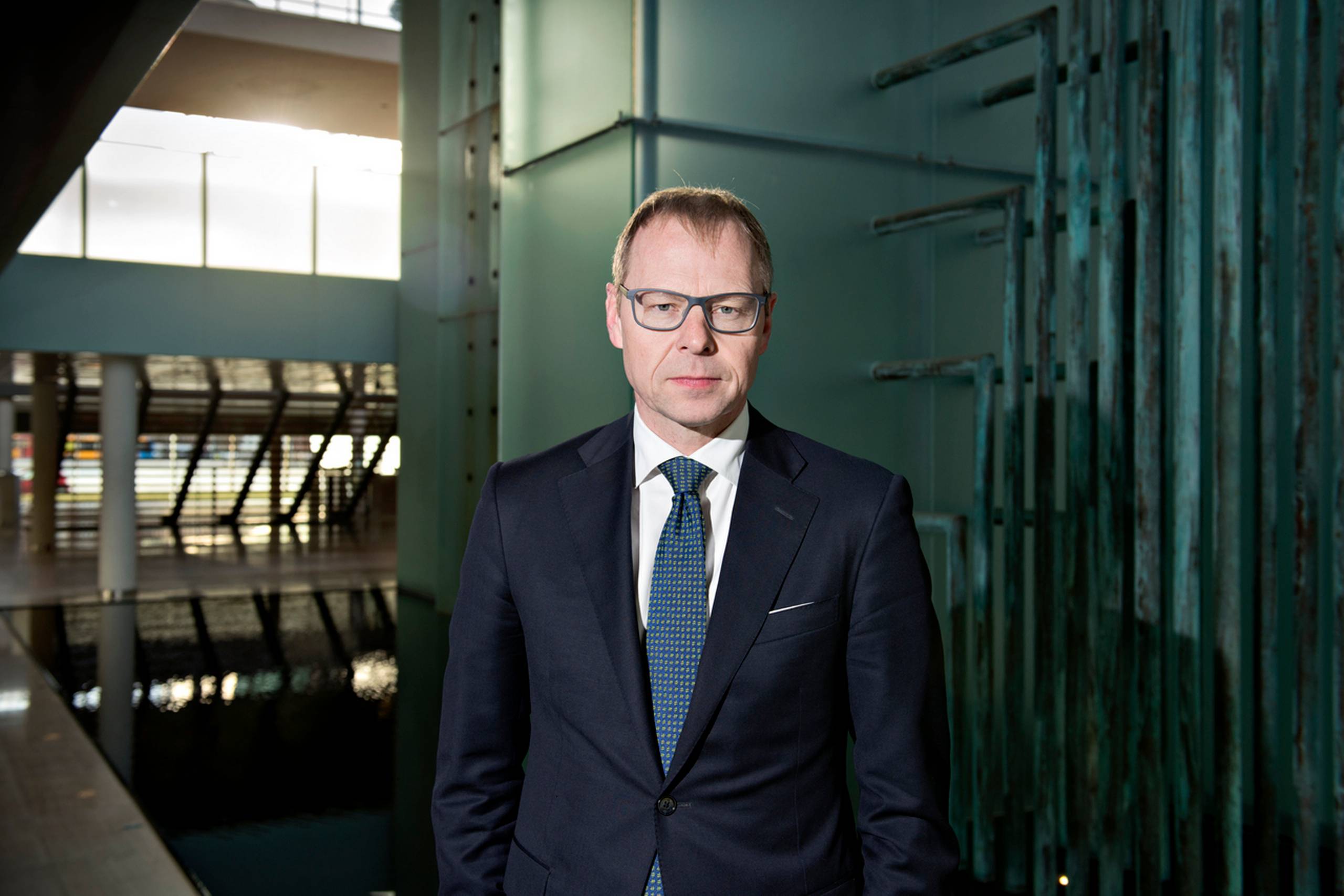 Michael Rasmussen, topchef i Nykredit. Foto: Lars Krabbe.